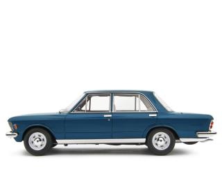 Fiat 130 Berlina 3200 1971 Blu metallizzato Laudoracing 1:18 Resinemodell (Türen, Motorhaube... nicht zu öffnen!)